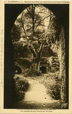 Iconographie - Bastion des Ormes, seconde enceinte du château