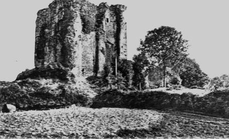 Iconographie - Le Château, ruines du donjon