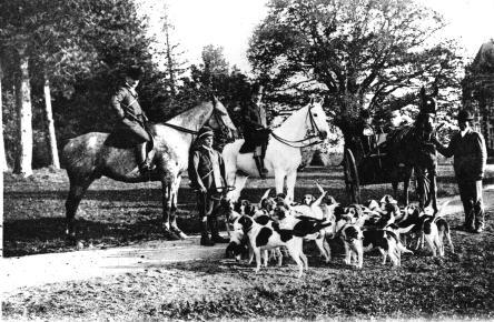 Iconographie - Equipage des chasses à courre