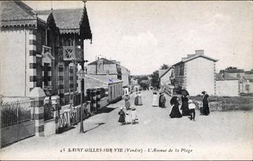 Iconographie - L'avenue de la Plage