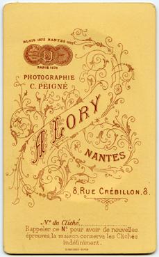 Iconographie - Pictogramme du photographe A. Lory - C. Peigné