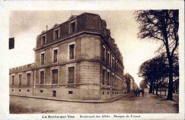 Iconographie - Boulevard des Alliés - Banque de France