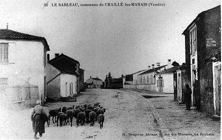 Iconographie - Le Sableau, commune de Chaillé-les-Marais