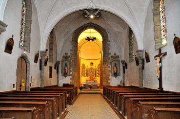 Iconographie - La nef de l'église