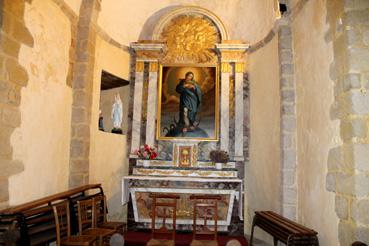 Iconographie - L'autel de la Vierge de l'église Saint-Laurent