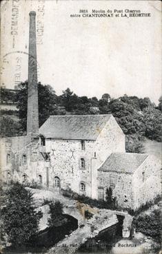 Iconographie - Moulin du Pont Charron