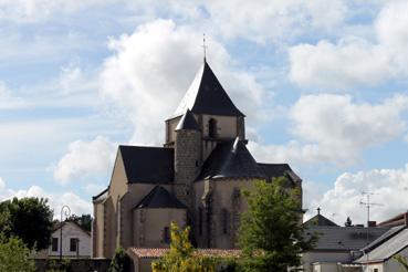 Iconographie - Le chevet de l'église Saint-Laurent