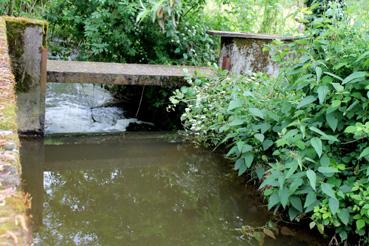 Iconographie - Restes du bief du moulin à foulon