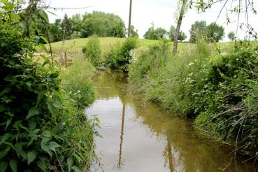 Iconographie - Rivière alimentant le bief du moulin à foulon