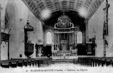 Iconographie - Intérieur de l'église