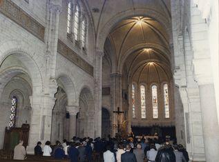 Iconographie - Vue intérieure de l'église