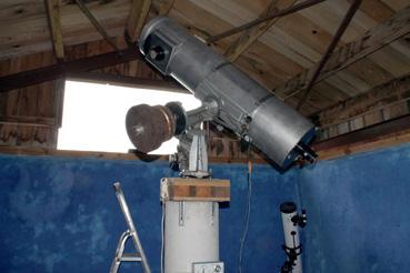 Iconographie - Le télescope de l'observatoire, d'Olivier Sauzereau