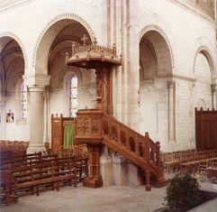 Iconographie - Vue intérieure de l'église