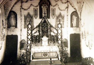 Iconographie - Saint-Sauveur, l'autel de la chapelle du séminaire