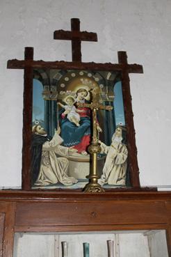 Iconographie - Tableau "Ave Maria" de la chapelle Notre-Dame de Brossardière