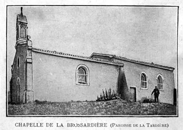 Iconographie - Chapelle Notre-Dame de Brossardière, paroisse de La Tardière