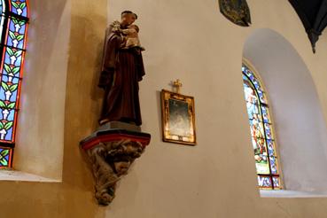 Iconographie - Statue de la chapelle Notre Dame de La Brossardière