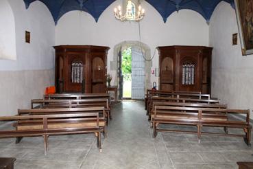 Iconographie - Intérieur de la chapelle Notre Dame de La Brossardière 