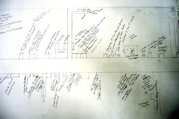 Iconographie - Etat et situation des commerçants et artisans du bourg, vers 1900