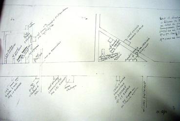 Iconographie - Etat et situation des commerçants et artisans du bourg, vers 1900