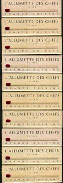 Iconographie - L'allumette des chefs