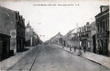 Iconographie - La Pyramide-Trélazé - Rue Jean Jaurès