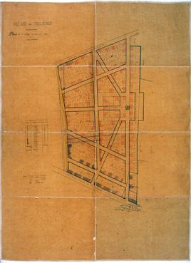 Iconographie - Plan du village des Tellières