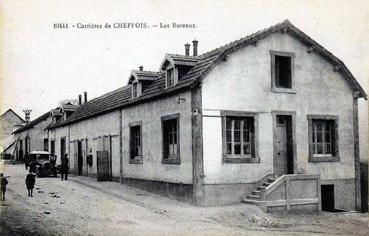 Iconographie - Carrières de Cheffois - Les bureaux