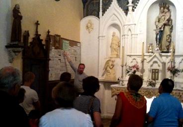 Iconographie - Visite commentée de la chapelle de La Brossardière