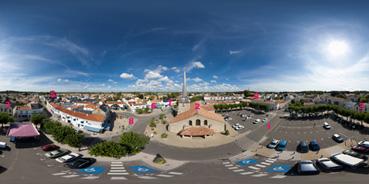 Iconographie - L'environnement de l'église en 360 degré