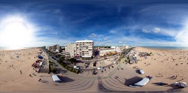 Iconographie - L'environnement de La baigneuse en 360 degré