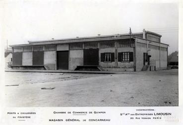 Iconographie - Chambre de Commerce de Quimper - Magasin général de Concarneau