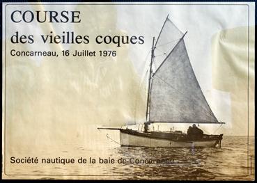 Iconographie - Affiche "Course des vieilles coques"