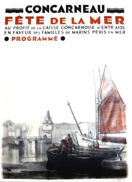 Iconographie - Affiche "Fête de la mer"