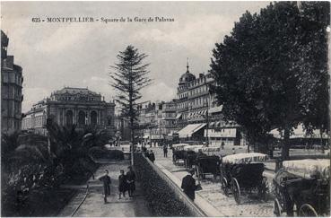 Iconographie - Square de la gare de Palavas