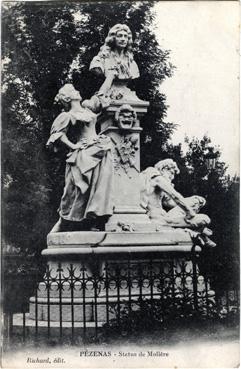 Iconographie - Statue de Molière