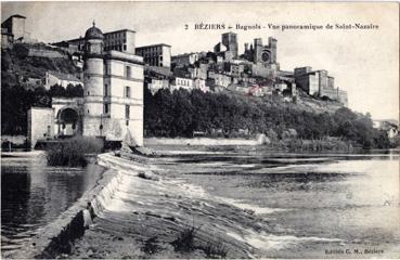 Iconographie - Bagnols - Vue panoramique de Saint-Nazaire