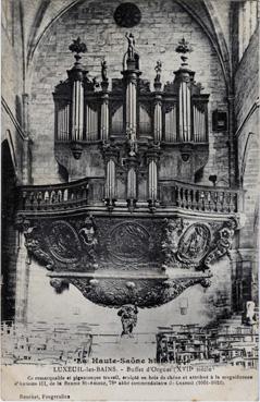 Iconographie - Buffet d'orgue (XVIIe siècle)