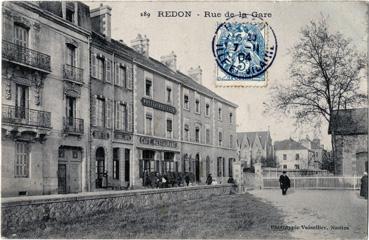 Iconographie - Rue de la Gare