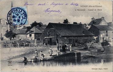 Iconographie - L'abreuvoir - Canal de Brest