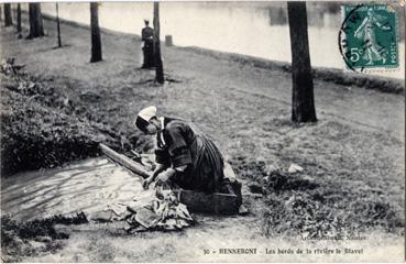 Iconographie - Les bords de la rivière Le Blavet