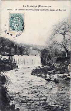 Iconographie - La cascade du Tré-Auray (Entre Ste-Anne et Auray)