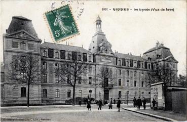 Iconographie - Le lycée (vue de face)