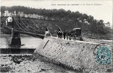 Iconographie - Environs de Lorient - Le pont de Kermelo