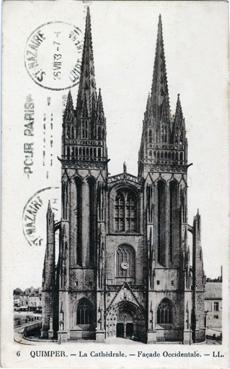 Iconographie - La cathédrale - Façade occidentale