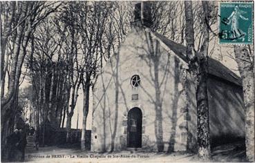Iconographie - La vieille chapelle de Sainte-Anne au Portzic