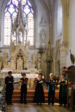 Iconographie - Festival Sol en voix - Concert de Ad Limina à l'église