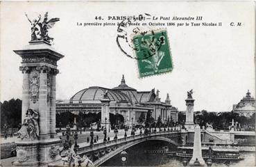 Iconographie - Le pont Alexandre III