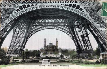 Iconographie - Tour Eiffel - Trocadéro