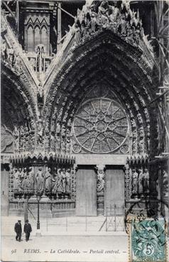Iconographie - La cathédrale - Portail central
